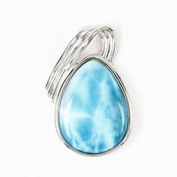 Ciondolo in argento con Larimar