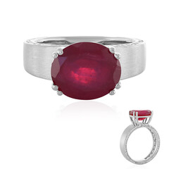 Anello in argento con Rubino del Madagascar (de Melo)