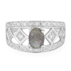 Anello in argento con Spectrolite
