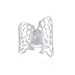Anello in argento con Opale di Welo