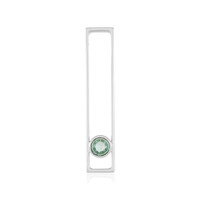 Ciondolo in argento con Smeraldo Russo