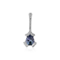 Ciondolo in argento con Tanzanite (non riscaldata)