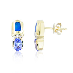 Orecchini in oro con Tanzanite