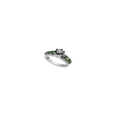Anello in oro con Diamante Nero