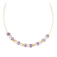 Collana in argento con Ametrina