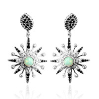 Orecchini in argento con Opale di Welo (Dallas Prince Designs)