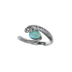 Anello in argento con Turchese