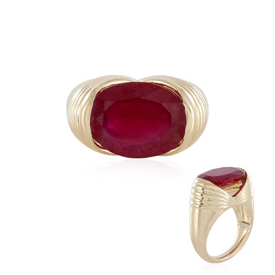 Anello in oro con Rubino del Madagascar (de Melo)