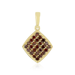 Ciondolo in oro con Diamante Rosso I2