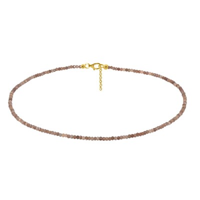Collana in argento con Pietra di Luna Kangeyam