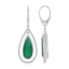 Orecchini in argento con Onice