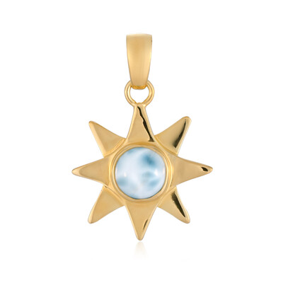 Ciondolo in argento con Larimar