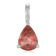 Ciondolo in oro con Tormalina Rosa Cuprian