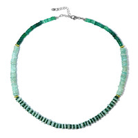 Collana in argento con Ematite Dorata