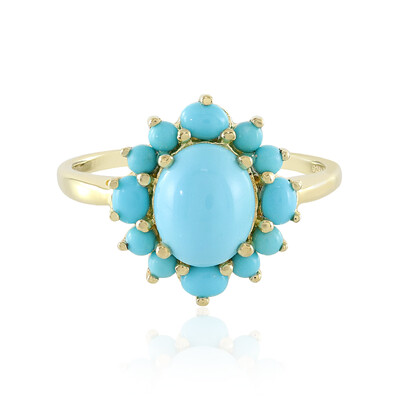Anello in argento con Turchese Sleeping Beauty