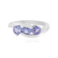 Anello in argento con Tanzanite