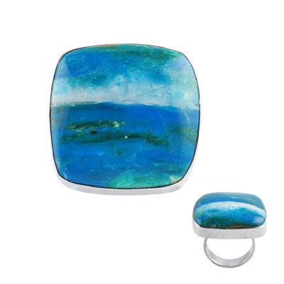 Anello in argento con Opale di Atacama (Bali Barong)