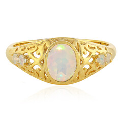Anello in argento con Opale di Welo