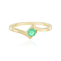 Anello in argento con Smeraldo Colombiano
