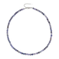 Collana in argento con Tanzanite