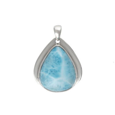 Ciondolo in argento con Larimar