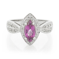 Anello in argento con Topazio Grape