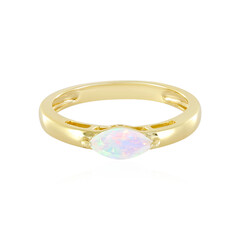 Anello in argento con Opale di Welo