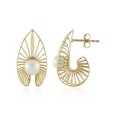 Orecchini in oro con Perla di Acqua Dolce (Ornaments by de Melo)