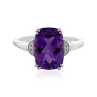 Anello in argento con Ametista del Marocco