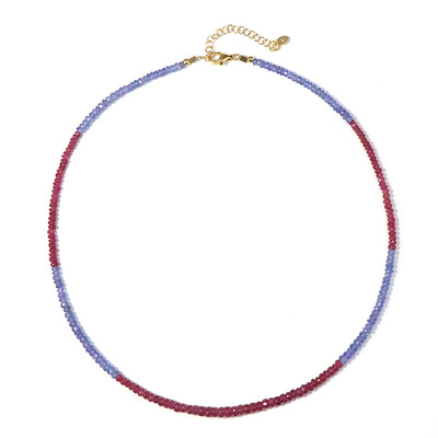 Collana in argento con Rubino del Madagascar