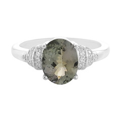 Anello in argento con Tanzanite (non riscaldata)