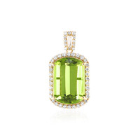 Ciondolo in oro con Peridoto (AMAYANI)