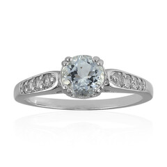 Anello in argento con Acquamarina