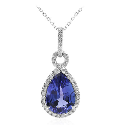 Collana in oro con Tanzanite AAA (CIRARI)