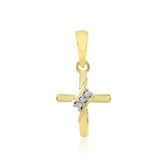 Ciondolo in argento con Diamante SI1 (I)