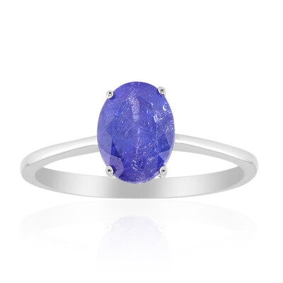 Anello in argento con Tanzanite