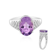 Anello in argento con Quarzo Azur