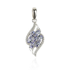 Ciondolo in argento con Tanzanite