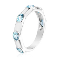 Anello in argento con Zircone Ratanakiri