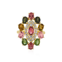 Anello in argento con Tormalina