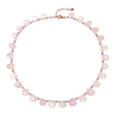 Collana in argento con Kunzite
