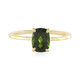 Anello in argento con Diopside Russo