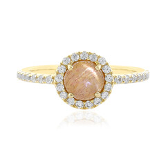 Anello in oro con Pietra del Sole Occhio di Gatto