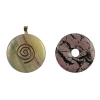 Accessorio in argento con Rodonite