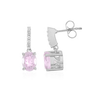 Orecchini in argento con Kunzite