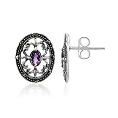 Orecchini in argento con Ametista