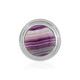Ciondolo in argento con Fluorite (MONOSONO COLLECTION)