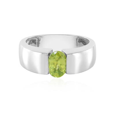 Anello in argento con Sfene