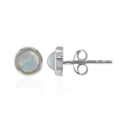 Orecchini in argento con Opale di Welo