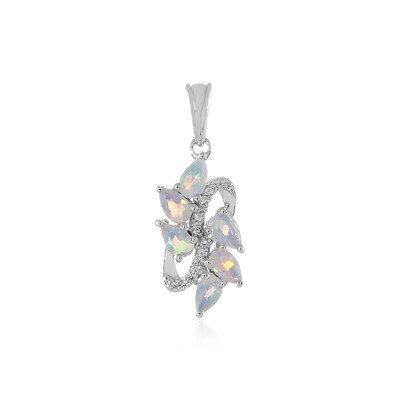 Ciondolo in argento con Opale di Welo